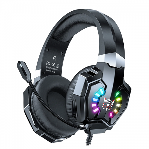 Onikuma X32 Gaming Headset Wired Black